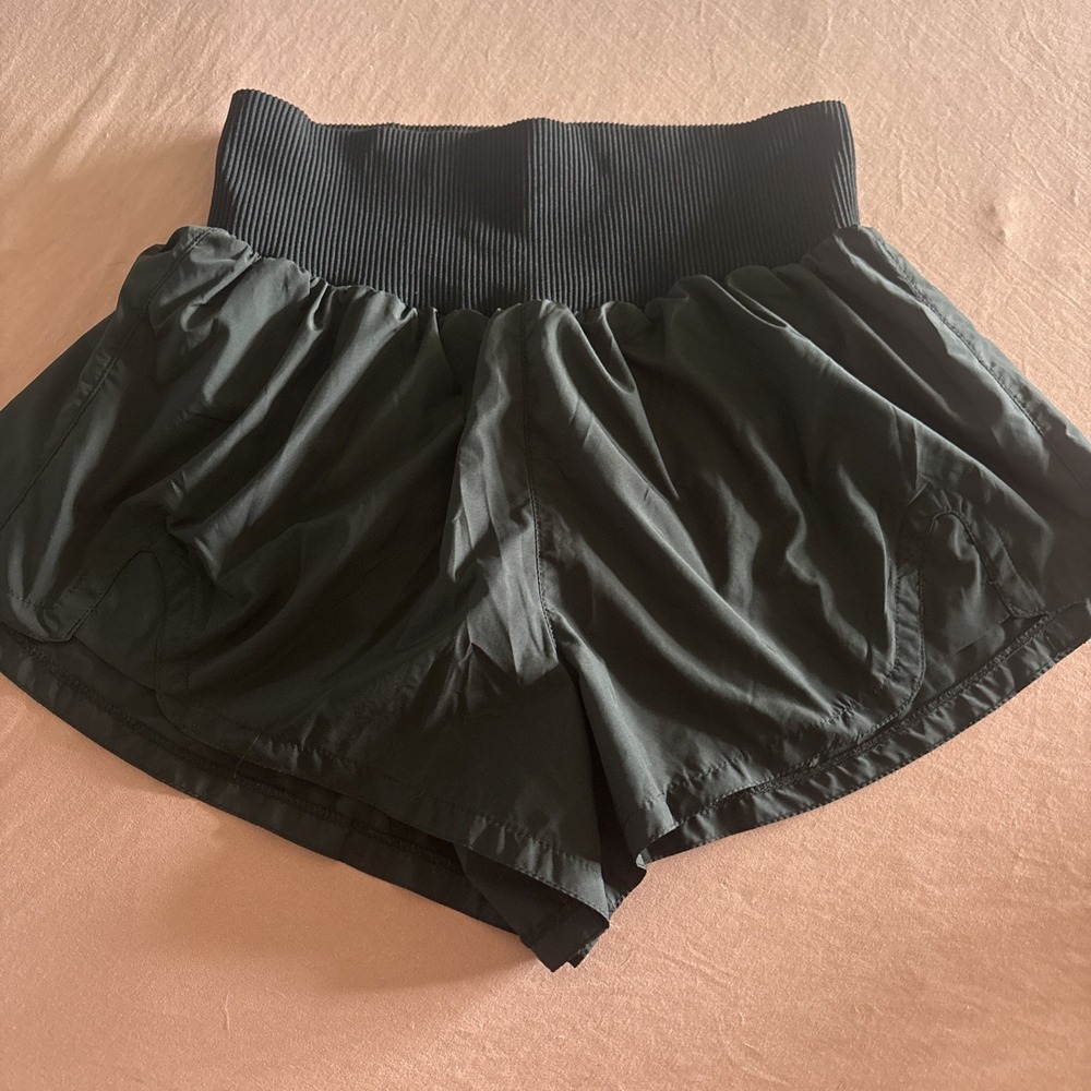 Free People Movement Sprint to the Finish Running Shorts Black Size M